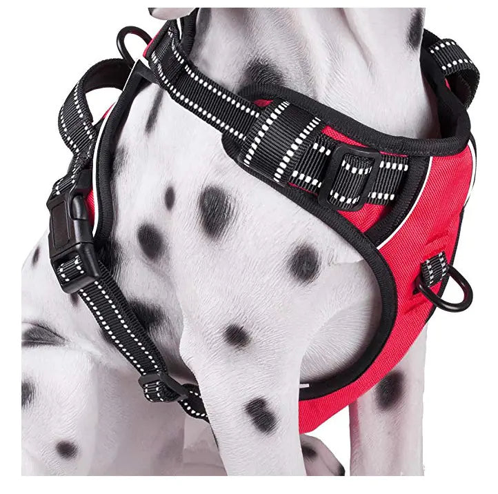 Breathable Reflective Chest Harness for Medium-Large Dogs