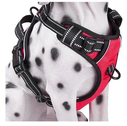 Breathable Reflective Chest Harness for Medium-Large Dogs