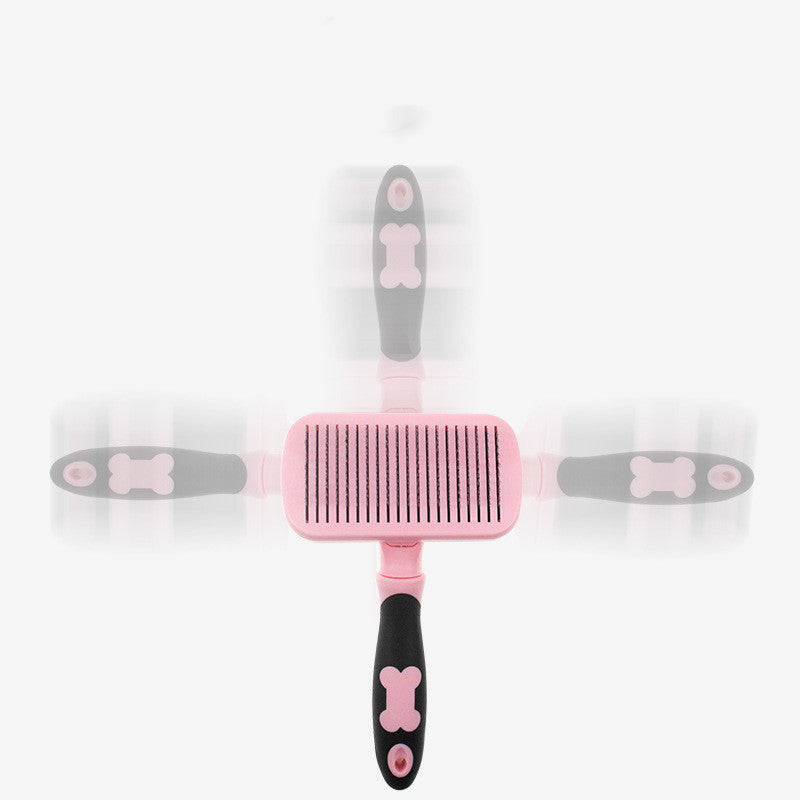 Dog automatic hair removal comb