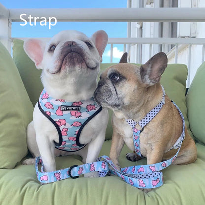 Breathable Mesh Traction Rope Chest Harness for Dogs