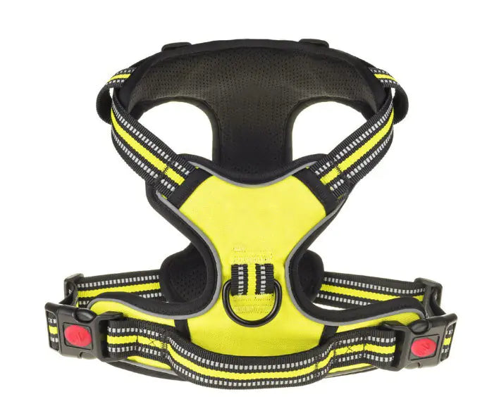 Breathable Reflective Chest Harness for Medium-Large Dogs